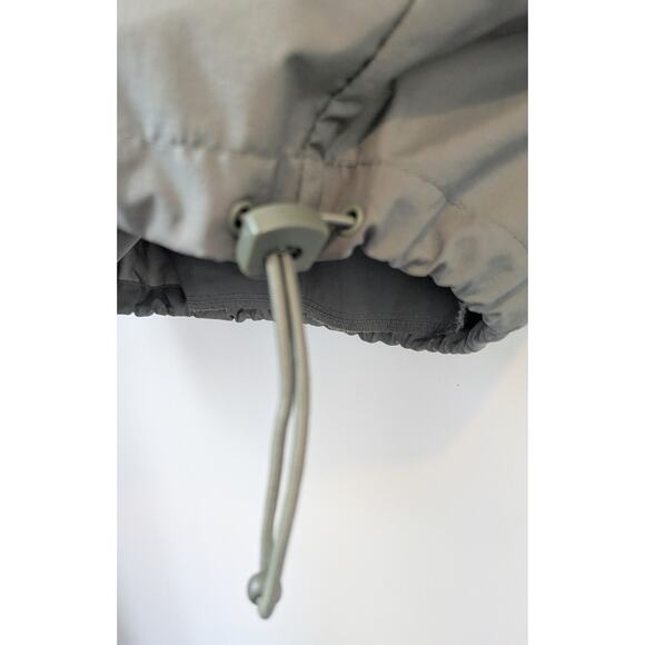 IZOD Golf Mens Windbreaker Jacket Large Green Hooded Multi Pocket Lightweight - Picture 7 of 11